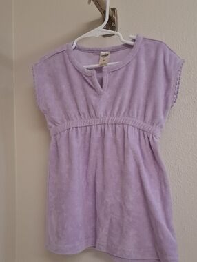 OshKosh B'gosh Lilac Terry Swim Coverup